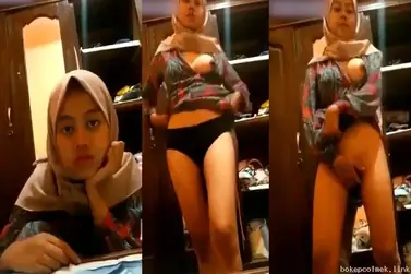 Bokep Hijab Chat Mesum Pacar Toge 36D, Kontol Tegang 5 Menit