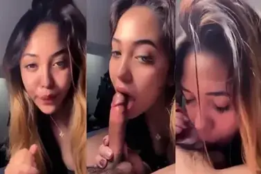 Chizzcake Indo Nyepong Kontol Gede Sampe Crot Mulut