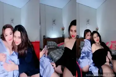 Miya Ngewe Lesbian Brutal Bareng Bestie Ngaceng Live