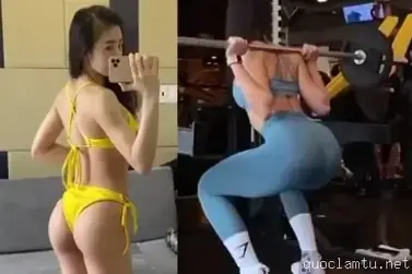 Sialan Gymmer Daging Keras Pantat Besar Doggy Hancur Vagina